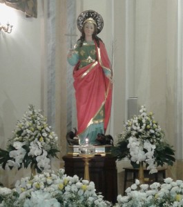 Statua Santa Margherita